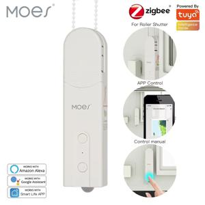 ZigBee 스마트 DIY 전동 롤러 블라인드/쉐이드 드라이브 모터 허브 Tuya 스마트 라이프 APP Alexa Google 홈 음성 제어