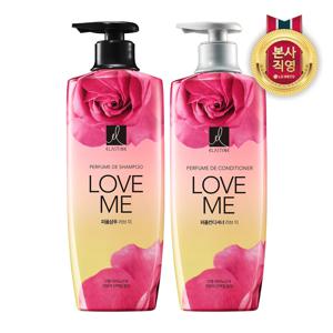 엘라스틴 퍼퓸 러브미 샴푸 600ml + 컨디셔너 600ml