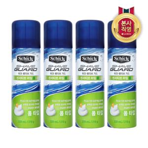 쉬크 쉐이브가드 센서티브라임폼 220ml X 4개