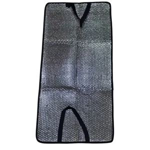 에어컨 실외기용 알루미늄 호일 단열 커버 방수 및 자외선 차단 71x33CM 80x40CM 120x60CM 실버