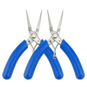 118MM/4.6IN 니들 노즈 플라이어, 보석 제작, 전자제품 수리, 와이어 절단, 수공구용 정밀 롱 노즈 플라이어
