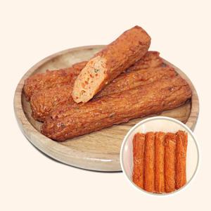 [산아푸드] 매운고추 수제 어묵바 5개입 핫바 캠핑 술안주 아이 간식