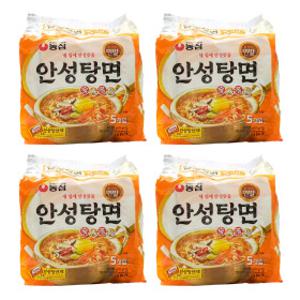 안성탕면 라면 (멀티팩)5개입 x4개
