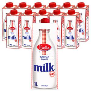 믈레코비타 리솔라 수입 멸균우유 1000ml 12개입 폴란드 우유