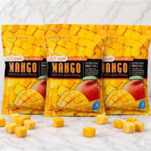 영양가득 아이스 냉동 애플망고 (페루산) 1kg 3개