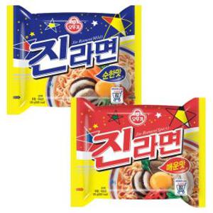 오뚜기 진라면 40봉/매운맛/순한맛