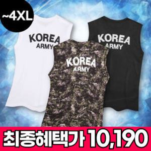 MACCI(마찌) 쿨포뮬러 ROKA 코리아 아미 기능성 민소매 스포츠 쿨 나시티