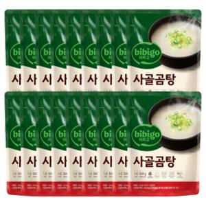 (천만흥행딜) 비비고 사골곰탕 500g 18개