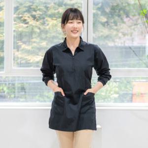 애견미용복 미용사 미용가운 긴팔 유니폼 작업복 앞치마 생활방수 오늘출고 국산원단