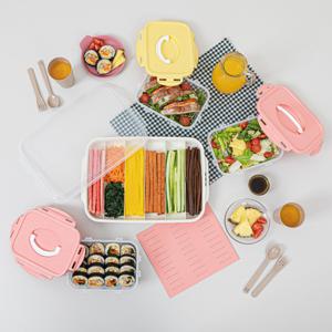 김밥재료보관용기 5종 5P 도시락세트 피크닉 소풍 주말나들이