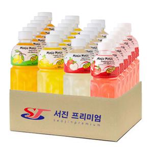 서진프리미엄 모구모구 4종혼합(망고+파인애플+사과+딸기) 320mlx24ea