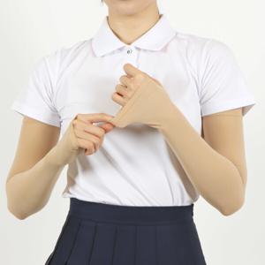 신스킨 여성 골프 살색 팔토시 손등형 웜톤 쿨톤 여름 냉감 자외선차단 고리형 쿨토시 UV차단