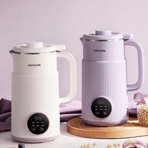 OSTMARS  800ml  전자동 두유제조기 다기능 두유메이커 가정용 미니 두유기 한글버전 퍼플 (익일출고)