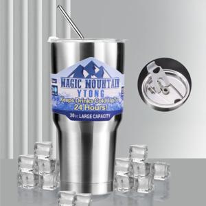 1+1 매직마운틴 30oz 304스테인리스 빅사이즈 2중진공 보냉컵 900ml BPA FREE