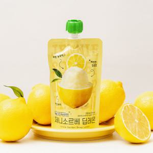 얼려먹는 유기농 레몬즙 제니소르베 딥레몬 레몬소르베 10개