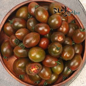 (신선집중) 탱글탱글 아삭한 흑대추방울토마토 2kg /1~3번과