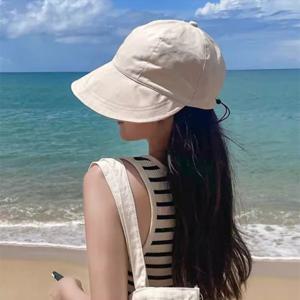 여름 버킷햇 벙거지 모자 여성 비치 햇빛차단 모자