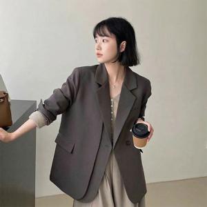 고급스러움 모던 레이어 블레이저 자켓