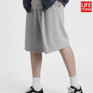 300g 오버핏 고밀도 밴딩 트레이닝 버뮤다 팬츠 반바지 츄리닝 남성 여성