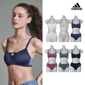(상하세트)아디다스 흡한속건 여성 브라팬티 2종 균일가