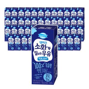 동원 덴마크 소화가 잘되는 우유 190ml x 48개