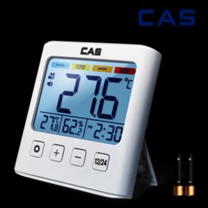 카스 체감온도계 고온 경보음 T702 산업안전보건법 공장 공사 현장 학교 온습도계 CAS 측정기