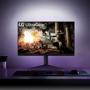 LG 울트라기어 32GS75Q 80cm IPS광시야각 QHD 180Hz 1ms 피벗기능 컴퓨터 게이밍 모니터