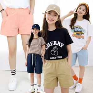 키키제제 - 주니어 여아 바지 반바지 청반바지 숏팬츠 트레이닝팬츠 와이드 조거 반팔티 여름가디건 레깅스