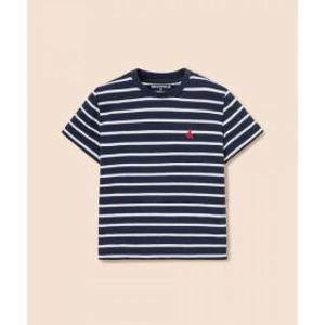 빈폴 키즈 빈폴 BEANPOLE KIDS 스트라이프 반소매 티셔츠 - 네이비 (BI6242UE2R)