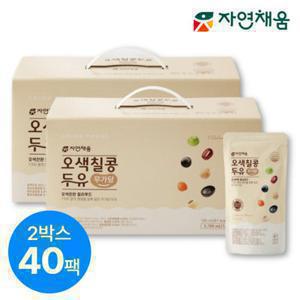 오색칠콩두유 무가당 185mLx40팩