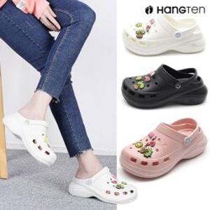 행텐 HT-SML 여성 통굽 여름 아쿠아슈즈 펀칭 샌들