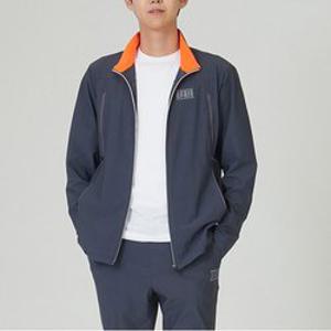 남성 트리코트 집업 자켓 (챠콜) P21MZ5130-CH