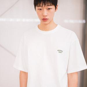 [제너럴아이디어]UNISEX 쿨링 로고 반팔 티셔츠 [WHITE] / SBD1U01001-MAN