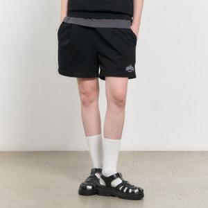 [제너럴아이디어] UNISEX 브루클린 미니쭈리 하프 팬츠 [BLACK]/SBD2U52042-WOMAN