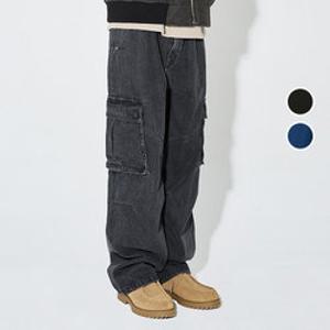 [백화점][버커루]남녀공용 파라슈트 청바지 데님카고 팬츠 B255DP249P
