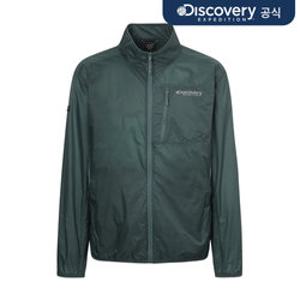 [디스커버리] 남성 초경량 립스탑 하이넥 바람막이 (TURQUOISE) DMWJ7Q053-TQS