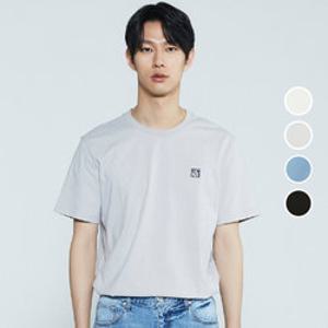 [백화점][버커루]남녀공용 20수 기본 와펜 반팔 티셔츠 B232Z1010P