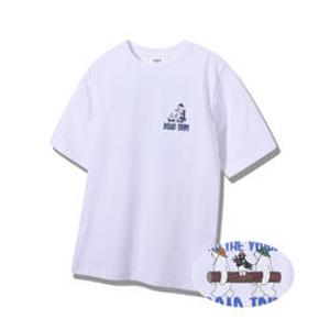 [백화점][지프]공용 ROAD TRIP BEAR 루프핏 반팔 티셔츠 JQ2TSU219