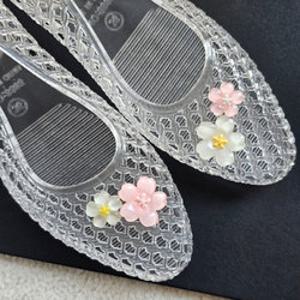 젤리슈즈 파츠 DIY 신발악세사리 꽃 지비츠 신발꾸미기