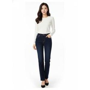 [베스띠벨리]인디고 워싱 기모 스트레이트 데님 팬츠 BHPKX2274