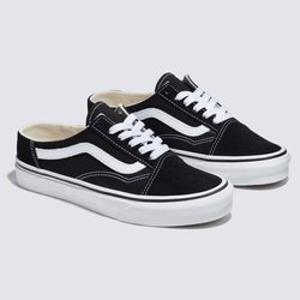[백화점][반스] 반스 Old Skool 올드스쿨 뮬 블랙 VN0A3MUS6BT 남여공용 운동화 뮬 VN1A3MUS6BT