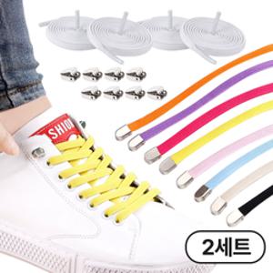 안풀리는 매듭없는 고정 운동화끈 신발끈