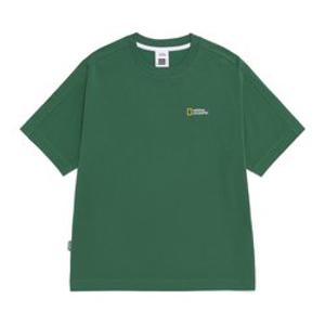 내셔널지오그래픽 N262UTS972 캐스터 그래픽 반팔 티셔츠 GREEN HILLS