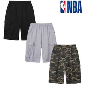[백화점][NBA]N020PT262P GR 남녀공용 엔비에이 반바지 버뮤다 팬츠 와이드 빅사이즈 오버핏