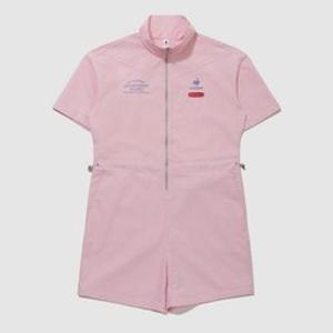 [백화점][르꼬끄] 르꼬끄X그로서리스터프 여성 시어서커 점프슈트 QQ222LPT45 LIGHT PINK QQ222LPT45LPK