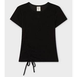 [백화점][후아유] Ribbed Side String T-Shirt (WHRAG2424F) WHRAG2424F