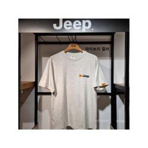 [지프]JEEP Jeep 스몰로고 면 반팔티(이월상품)_ 501_503_