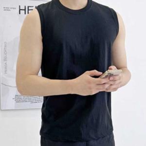 베이직 이너 남녀공용 면티셔츠 나시 남자옷 남자반팔티 여름 민소매