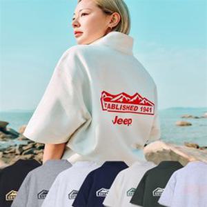 지프 JP5TSU170 여름옷 데일리룩 M logo 셋업 반팔 집업 11COLOR 5 5107373