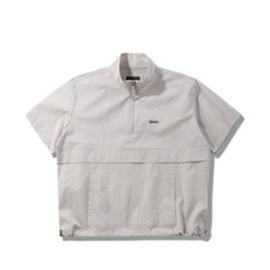 지프 밴드넥 남녀공용 반팔 아노락 JQ2JPU293BE